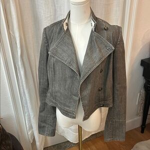 Women's Gray Theory Denim Jacket
